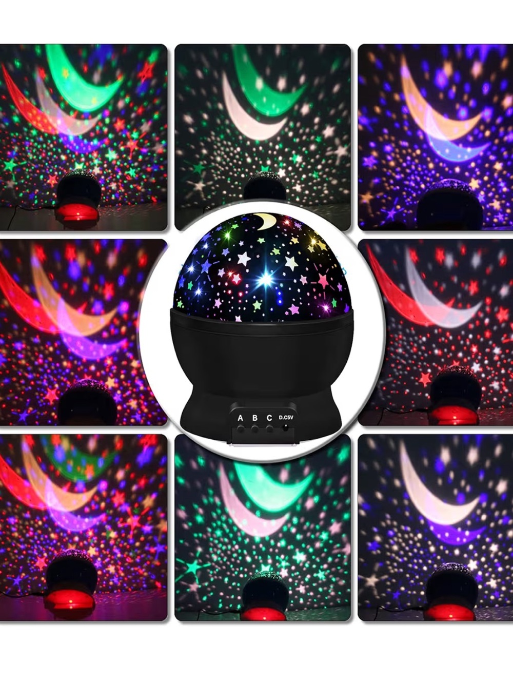 Color Changing 360 Degree Star Projector - Picture 2 of 4